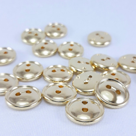 Guziki metalizowane na dziurki – eleganckie guziki do odzieży | Sklep online