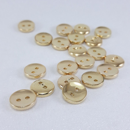 Guziki metalizowane na dziurki – eleganckie guziki do odzieży | Sklep online