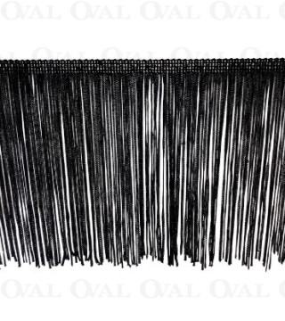 Frędzle 150cm/1m czarne 4502