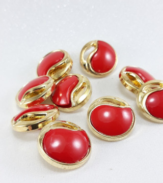 Plastic button 21mm/10pcs no.717