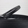 Fiszbiny tkane 6mm/1m czarny 5410