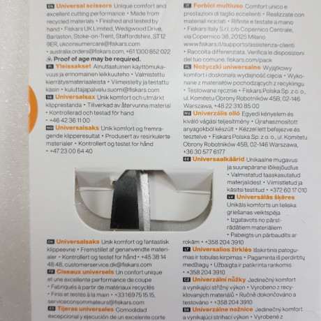 Nożyczki Fiskars – precyzyjne, trwałe i ergonomiczne | Sklep online