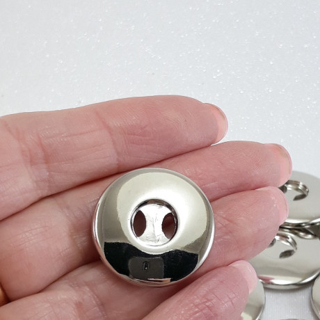 Guzik metalizowany 25mm nr 5800