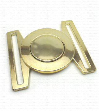 Buckle fastener – black, gold, silver 50 mm no. 1660