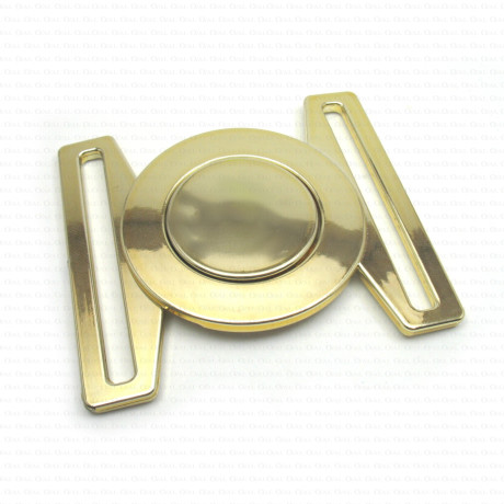 Buckle fastener – black, gold, silver 50 mm no. 1660