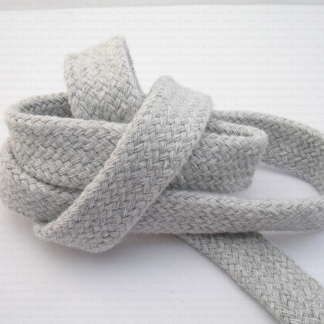 Flat cotton cord 18mm / 1 or 25m, 1684