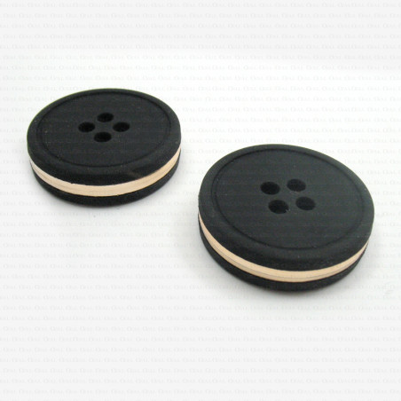 Plastic button 25mm no. 1717