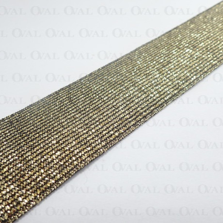 Gold elastic 20 mm, 40 mm / 12 or 25 m 1722