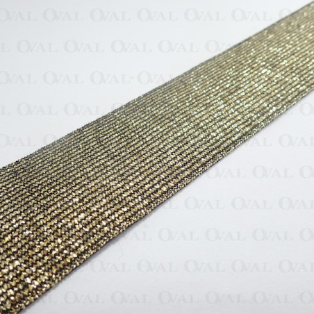 Gold elastic 20 mm, 40 mm / 12 or 25 m 1722