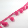 Pom-poms on tape, various colours, 1 m   no. 1742
