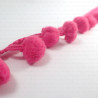 Pom-poms on tape, various colours, 1 m   no. 1742