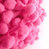 Pom-poms on tape, various colours, 1 m   no. 1742