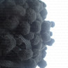 Pom-poms on tape, various colours, 1 m   no. 1742