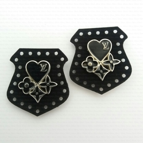 Skórka ekologiczna z metalowym sercem 1778