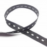 Grosgrain tape with reflective strip 10mm/5 1800