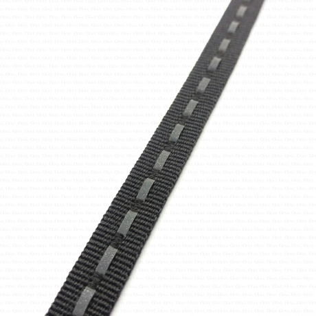 Grosgrain tape with reflective strip 10mm/5 1800