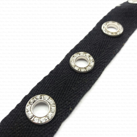 Decorative tape with eyelets 1812