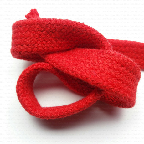 Flat cotton cord 18mm / 1 or 25m, 1684