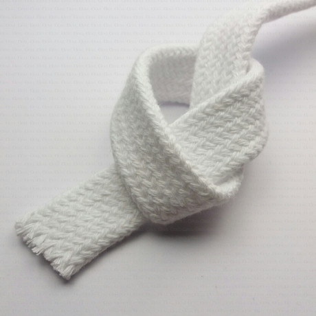 Flat cotton cord 18mm / 1 or 25m, 1684