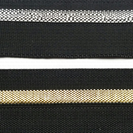 Decorative scalloped elastic 20mm/1m 1814