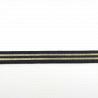 Decorative white and black elastic 1815