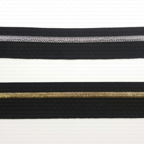 Decorative scalloped elastic 20mm/1m 1814