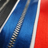 16 cm metal zips on satin tape 1833