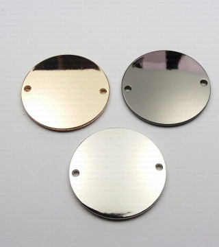 Round sew-on plate no. 1767