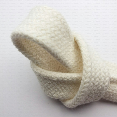 Flat cotton cord 18mm / 1 or 25m, 1684