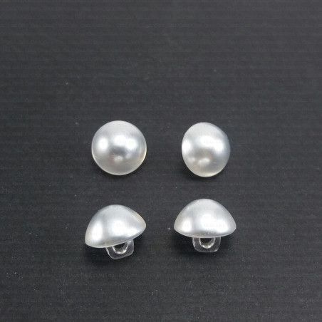 Pearl shank button 10 or 144 pcs 1852