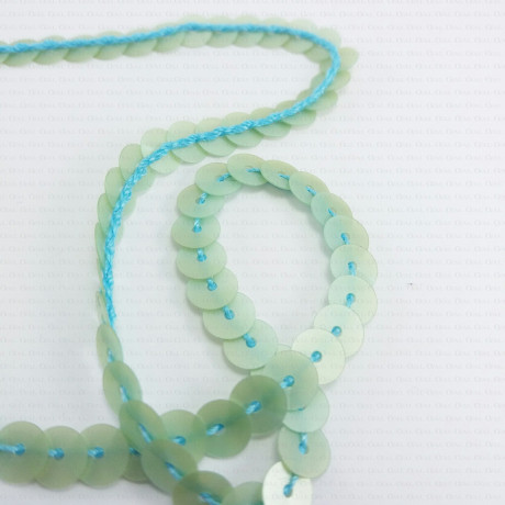 Sequins on tape 6mm / 1m 205