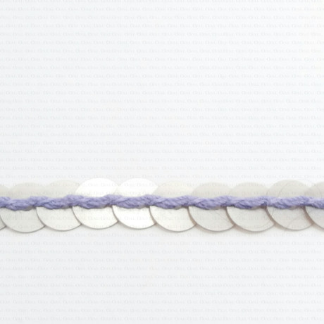 Sequins on tape 6mm/1m no. 219