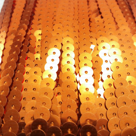 Sequins on tape 6mm / 1m 209