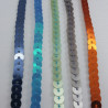 Sequins on tape 6mm / 1m 204