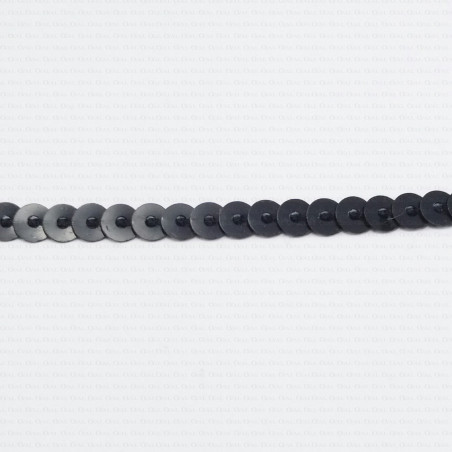 cekiny na taśmie czarne 214