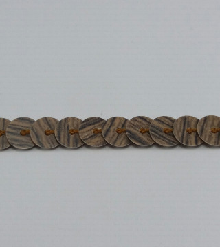 Cekiny na taśmie,brąz 203