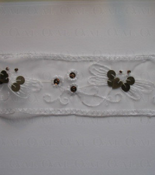 Decorative tape 54 mm 1 linear metre no. 123