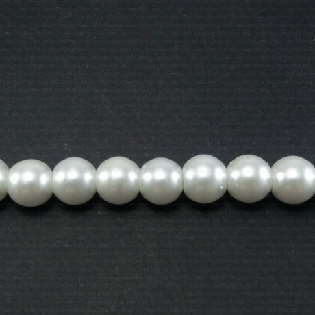 Glass pearl on string 4mm, 6mm, 8mm, 10mm 1853