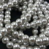 Glass pearl on string 4mm, 6mm, 8mm, 1855