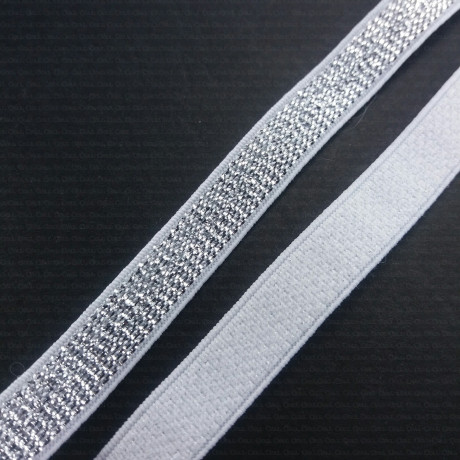 Silver, gold elastic band 10mm 20mm, 1849
