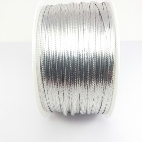 srebrny sznurek metalizowany 1858 - 3941
