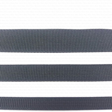 Black grosgrain ribbon 9, 15, 21, 38 mm 145