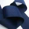 Navy grosgrain ribbon 9, 15, 21, 38 mm S40