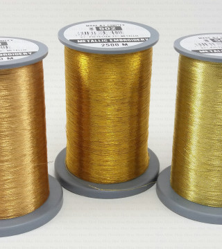 Gold threads in three shades 1857