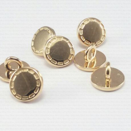 Metal button 9mm Pack of 10 pcs no. 1624