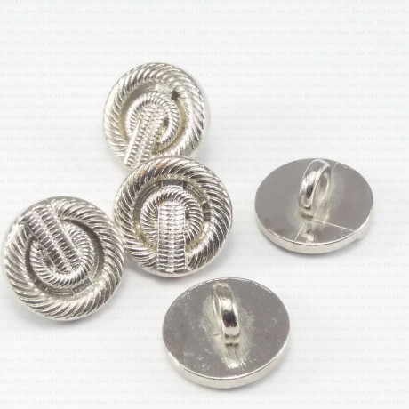 Guzik metalowy ,PAKIET 10szt,1862