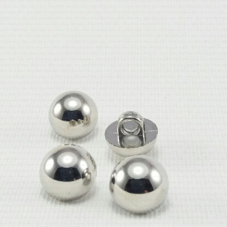 Plastic button, pack of 10 pcs, 10 mm, no. 1046