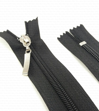 Non-separable zip 15,16,18,20,25,35cm no. 1367