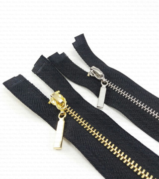 Zamki metalowe rozdzielcze srebrne/złote,różne długości,1948