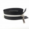 Zips with a silver thread 16–70 cm, separating 1954
